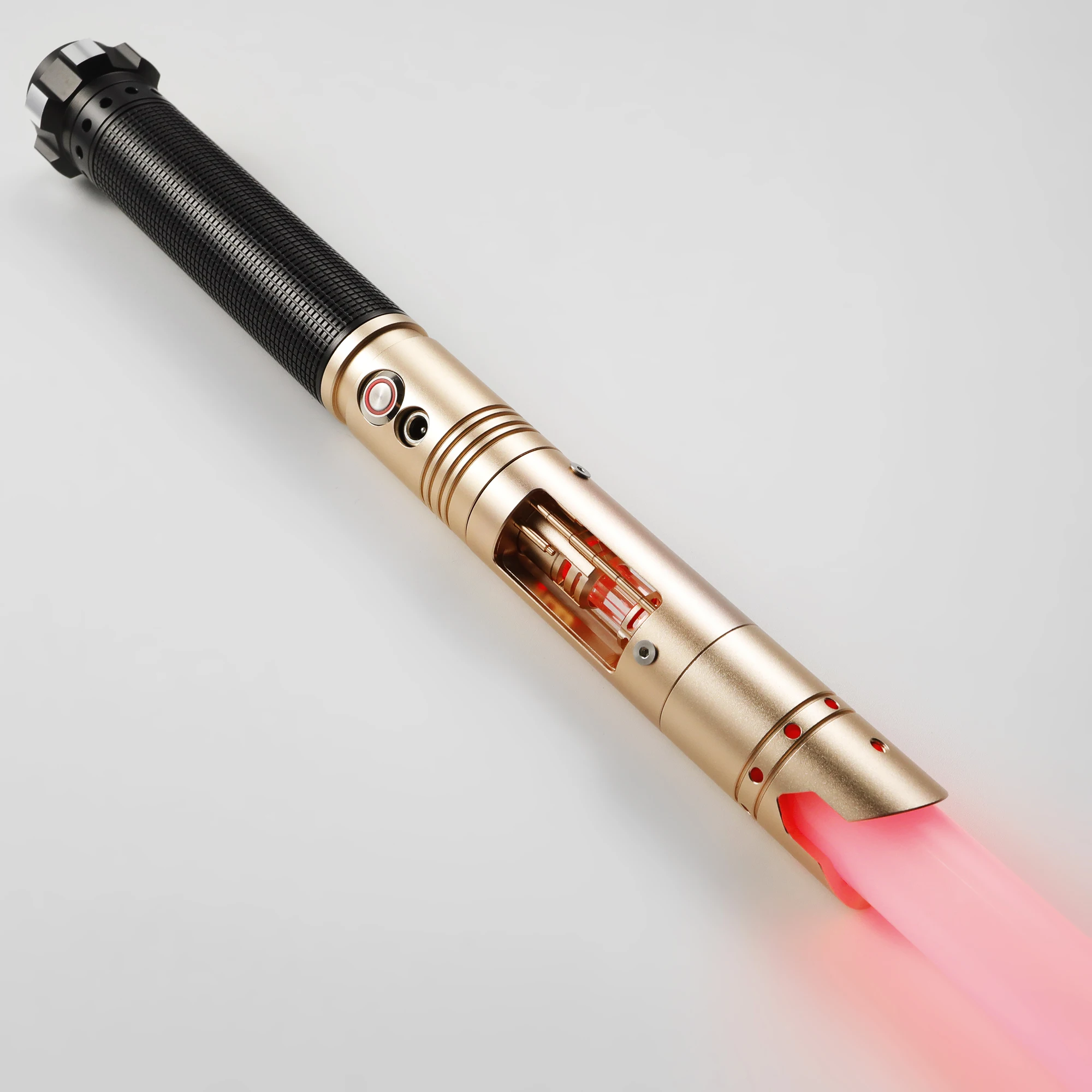 DamienSaber Crystal Lightsaber Xeno3.0 Pixel Laser Sword Toys Sensitive Smooth Swing Light Sabers Metal Hilt Force Heavy Dueling