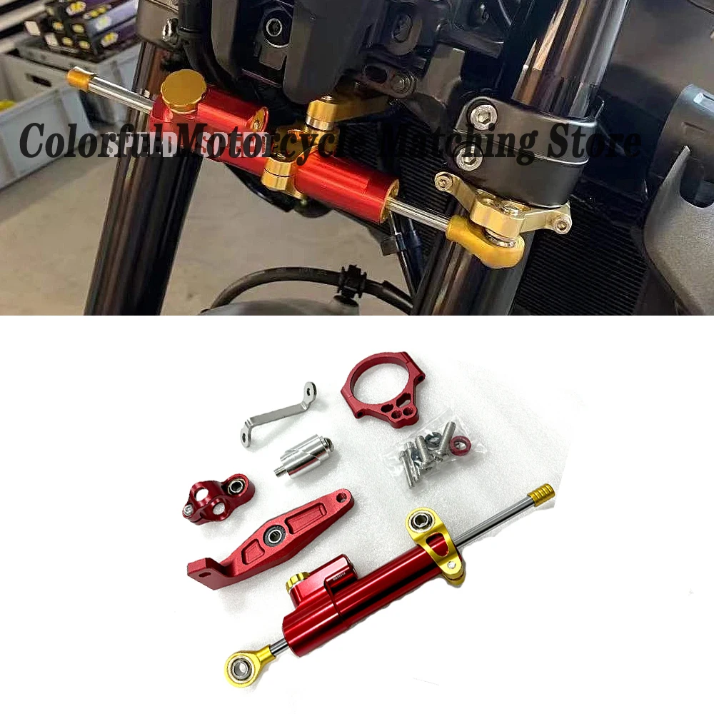 

XSR900 Xsr900 Motorcycle Steering Stabilize Damper Bracket For Yamaha XSR900 XSR 900 Xsr900 xsr 900 2022-2023