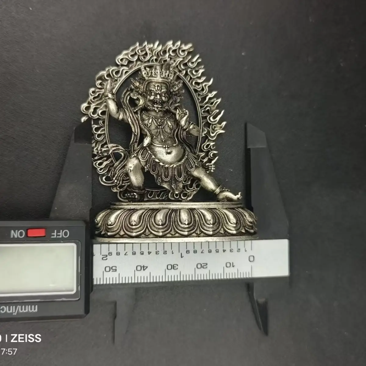 Xizang-style Nepalese Black God of Wealth Buddha statue household offering ornament boutique full body water supply