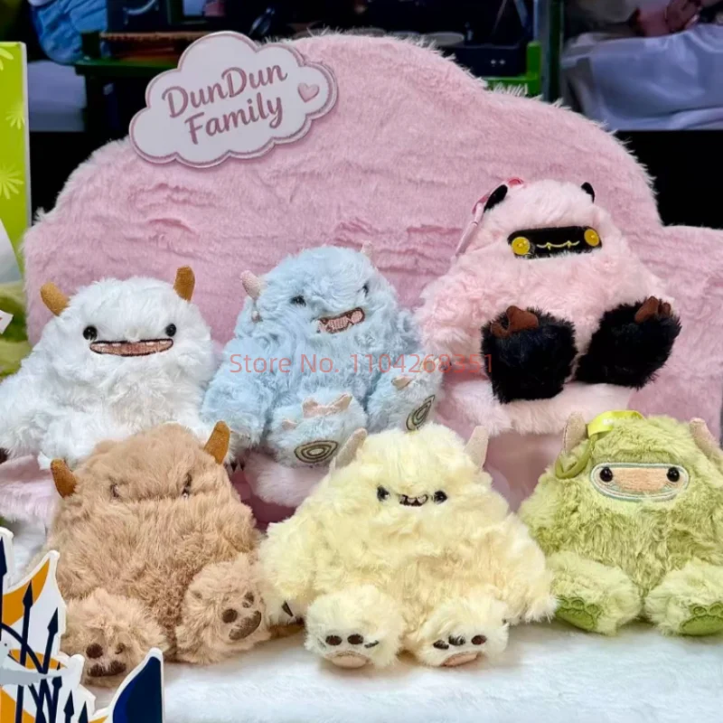 

Momotoy Dundun Family Series Blind Box Cute Collectible Monster Anime Figures Surprise Bag Cute Plush Pendant Dolls Trendy Gifts