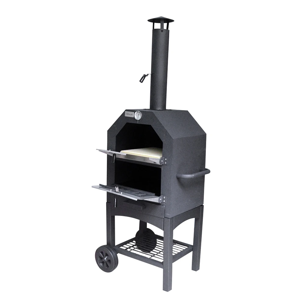 13 inch Outdoor Pizza Oven Household garden Portable Wood-Fired Pizza oven Pizza baker Charcoal BBQ grill Firewood stove