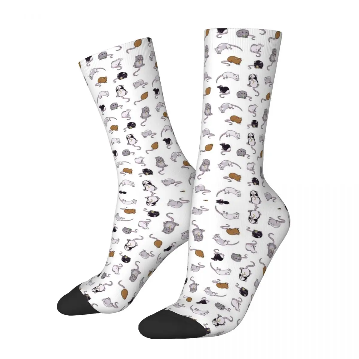 

Rats, Rats, Rats Socks Harajuku Super Soft Stockings All Season Long Socks Accessories for Man's Woman's Gifts