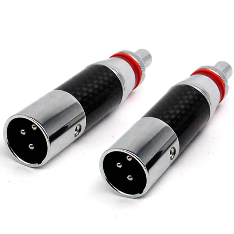 

XLR To RCA Female Speaker Plug XLR 3 Pin Male Audio Connector RCA Adapter Hifi Plug for DIY Microphone Audio Cable Balance Cable