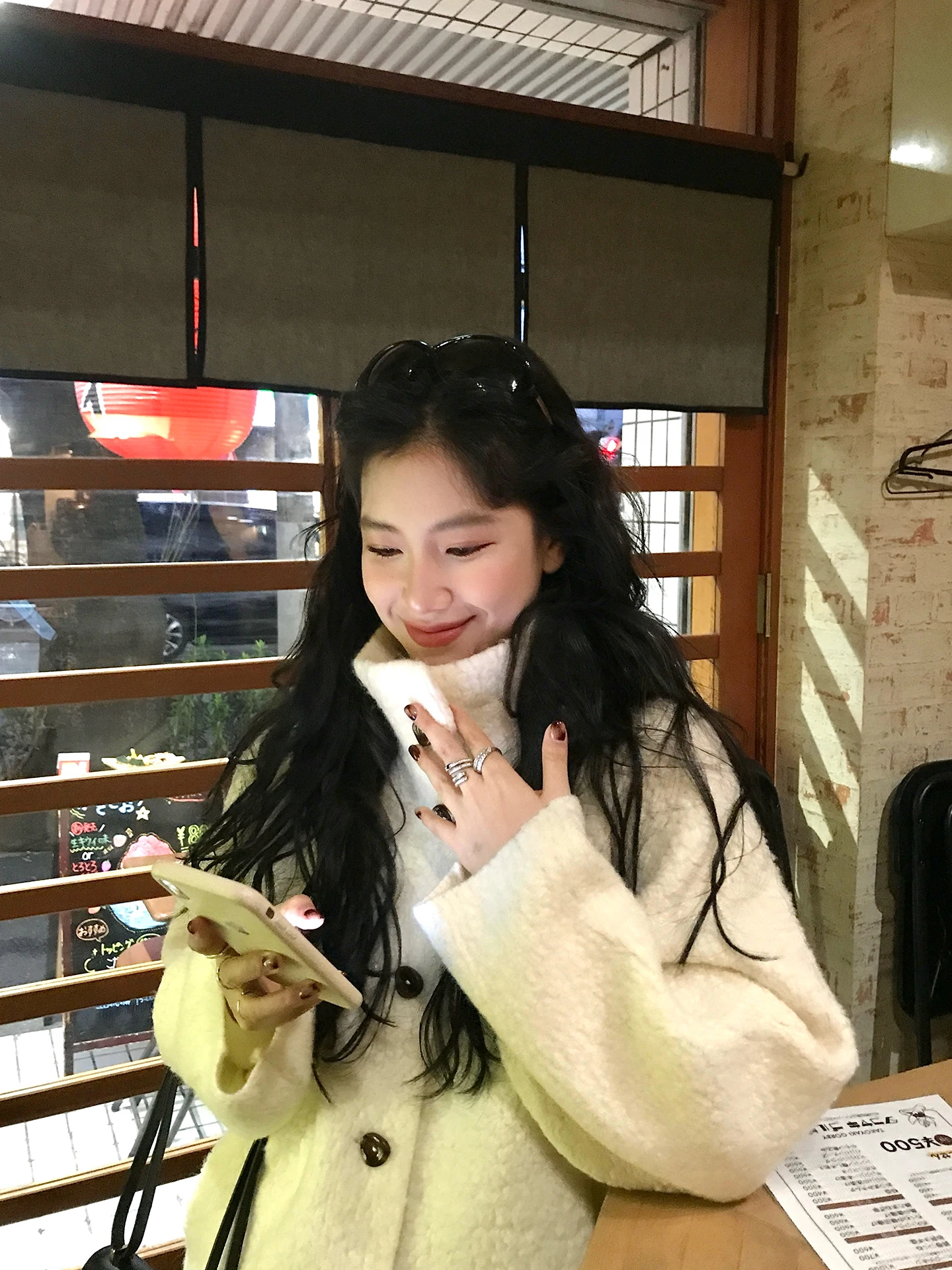 

DaqianwithU 100% шерстяной вязаный кардиган свободного кроя с воротником, длинный рукав, женская весенняя мода