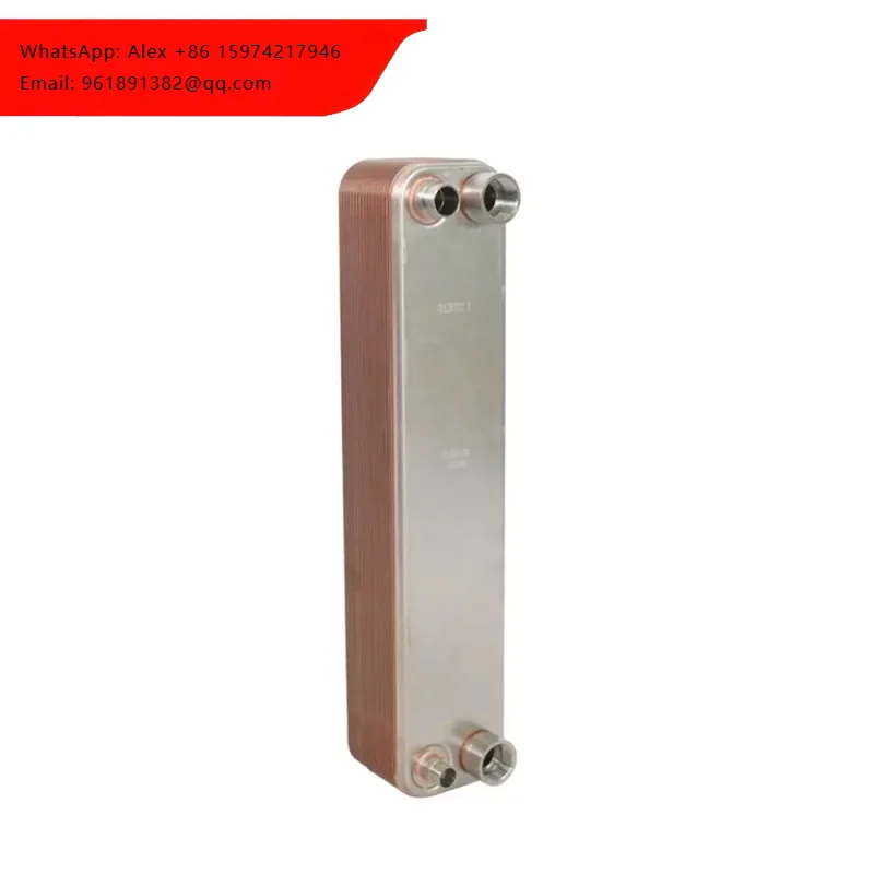 Brazed Plate Heat Exchanger H020 30 Plates Ss316L Evaporator For The Chiller Water BPHE