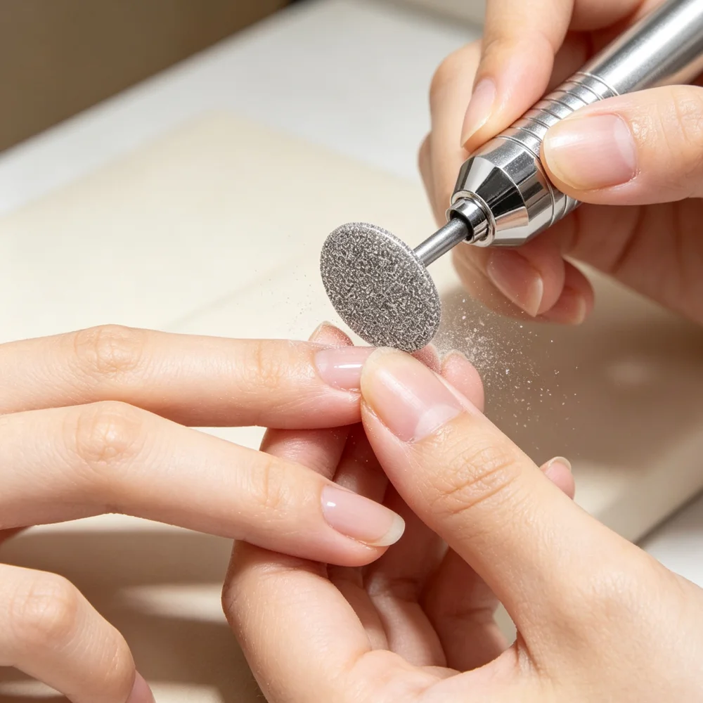 Cabeça de remoção diamante elétrica broca do prego disco moagem rebarbas t moinhos moedor cutícula cortador arte ferramentas polimento bits
