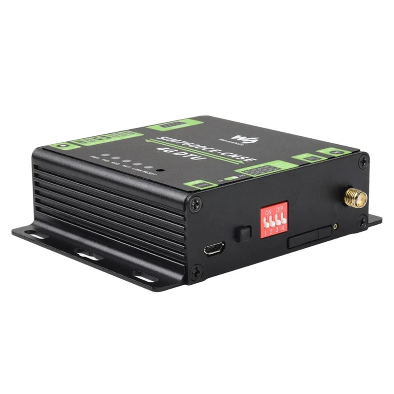 Waveshare SIM7600CE-CNSE เกรดอุตสาหกรรม4G DTU RS232/485 /ttl ถึง4G LTE สำหรับประเทศจีนปลั๊ก US ตะวันออกเฉียงใต้