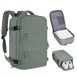 Mochila de Viagem Leve para Meninas, Bagagem Multifuncional Grande Avião, Saco de Ginásio Impermeável, Bolsa para Laptop, Bagpacks de Negócios, Novo