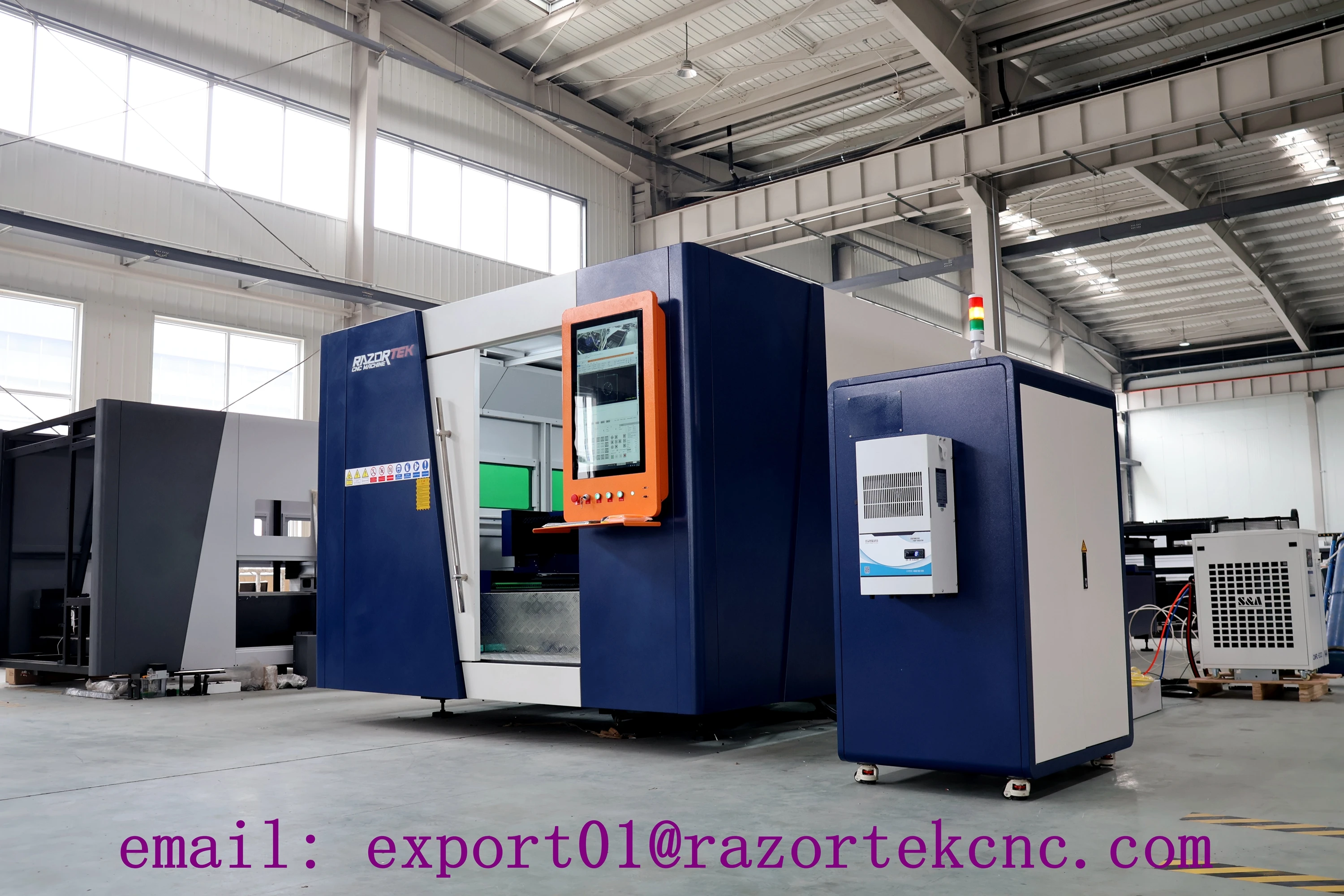 Picture 5: 1530 6000W Excellent Full Enclosed Cover Cnc Fiber Laser Cutting Machine Laser Equipment With Exchange Plate