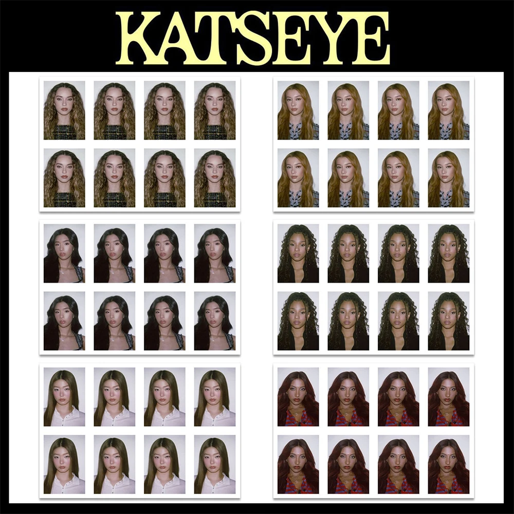 

KPOP KATSEYE Member One Inch ID Photo DANIELA LARA MANON MEGAN Sophia Yoonchae Photo Cards Passport Photos Fans Collect Gifts