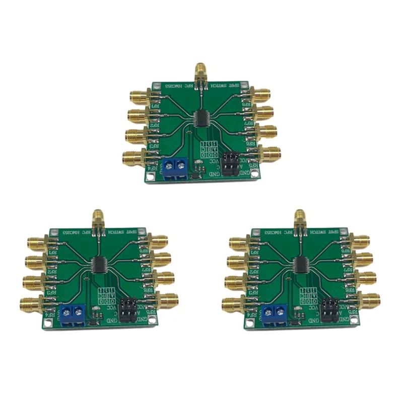 REPLA-3X HMC253 DC-2.5 Ghz multifunción RF unipolar interruptor de ocho lanzamientos interruptor Rf canal selección módulo de antena