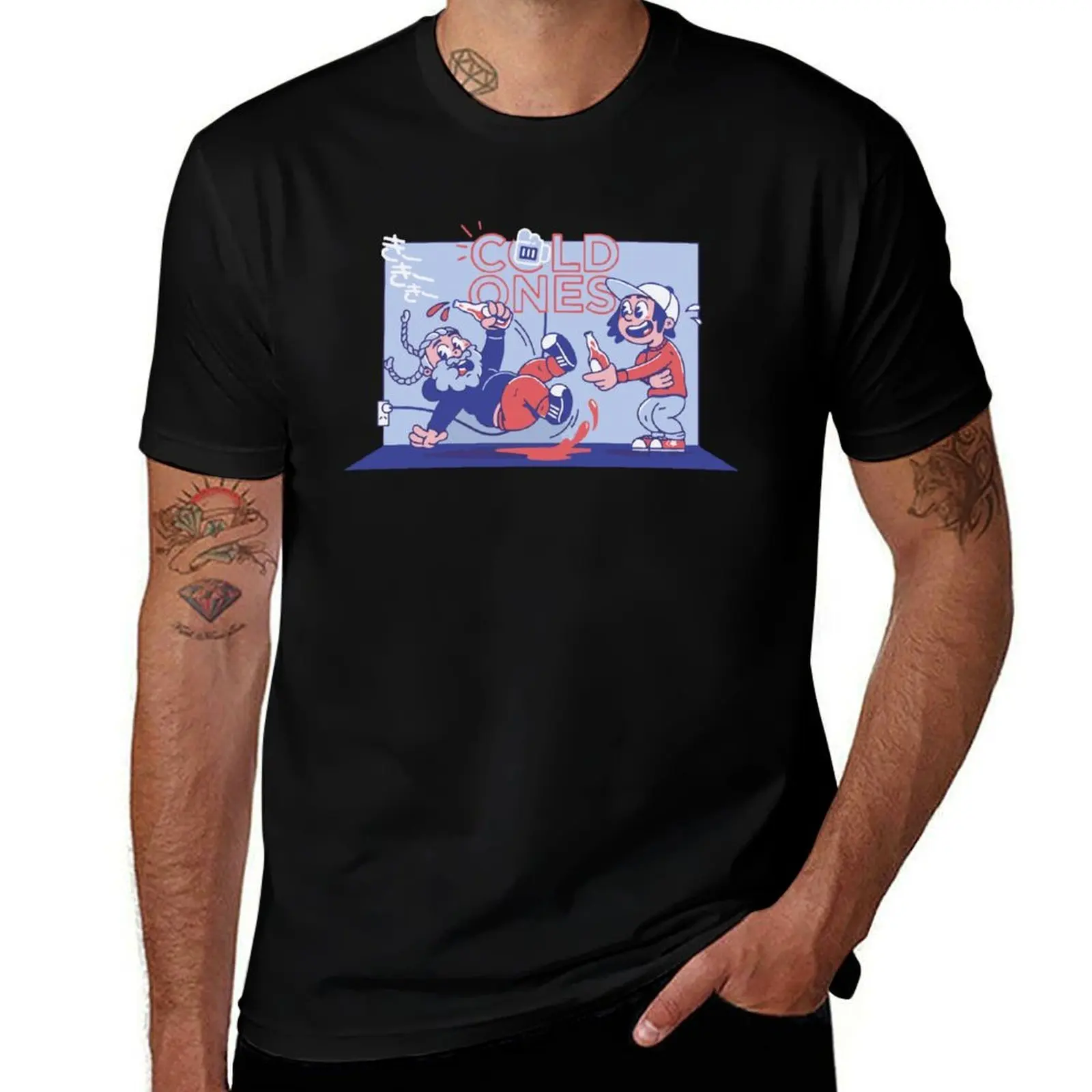 cold ones T-Shirt Simple Print Design T-Shirt