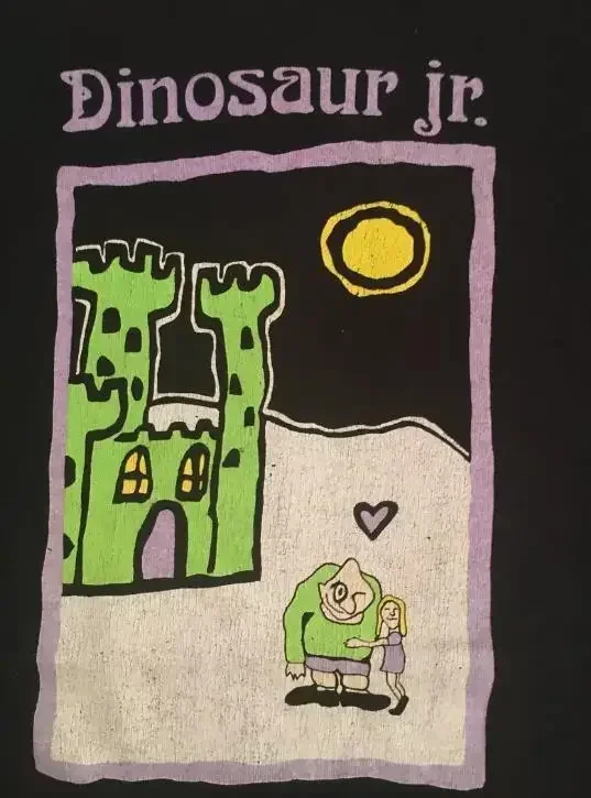 Dinosaur Jr. Little Fury Things T-Shirt Short Sleeve Men Black