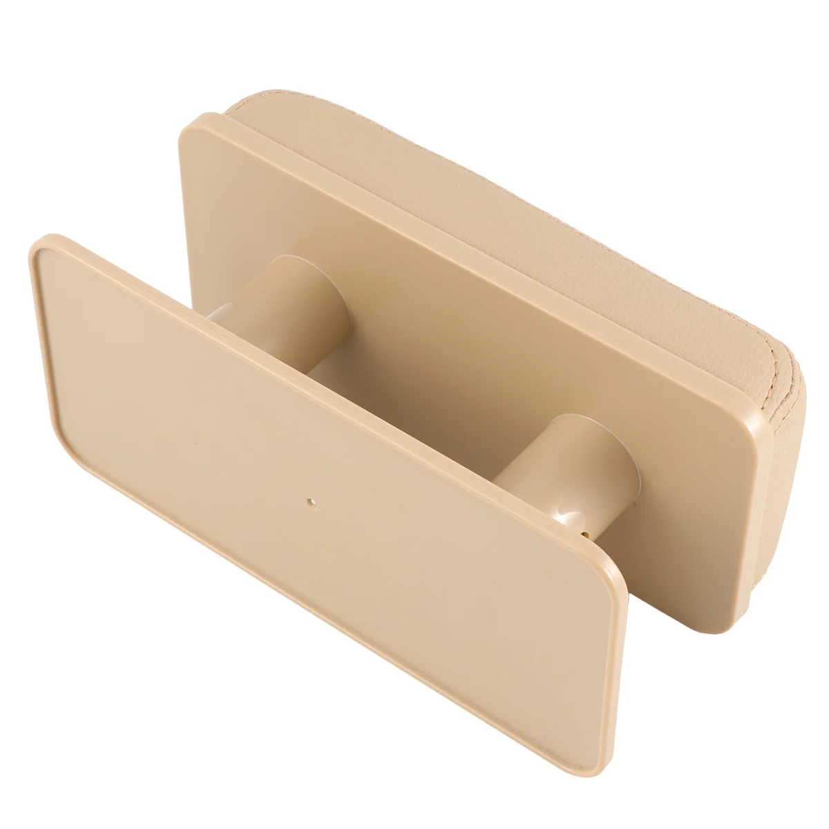 

Car Armrest Box Pad Black Red Durable PU Protective Cushion Universal Armrest Box Mat Car Accessories Protective Cushion