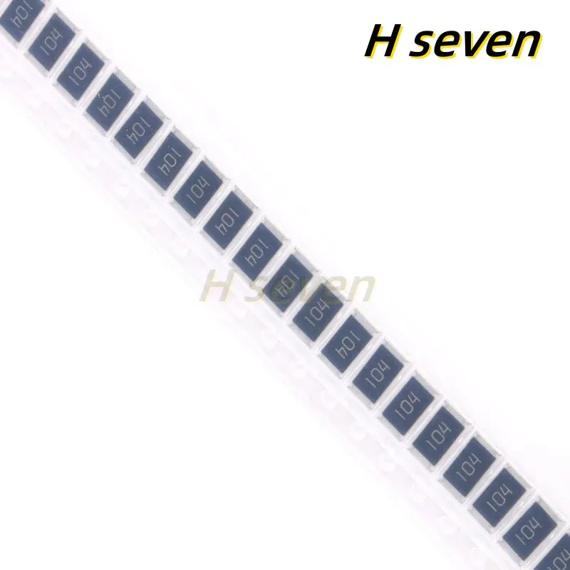 50pcs 2512 SMD Chip Resistor 1W 100K ohm Resistência Fixa Pack Set 100KR 104 5%