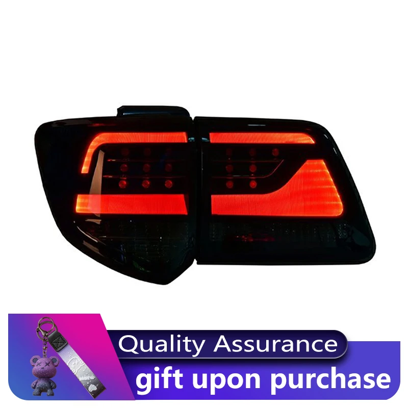 Tail Lights For Toyota Fortuner 2011-2015 Taillight Daytime Running Lens Rear Auto Modified Full LED DRL Tool Accessories