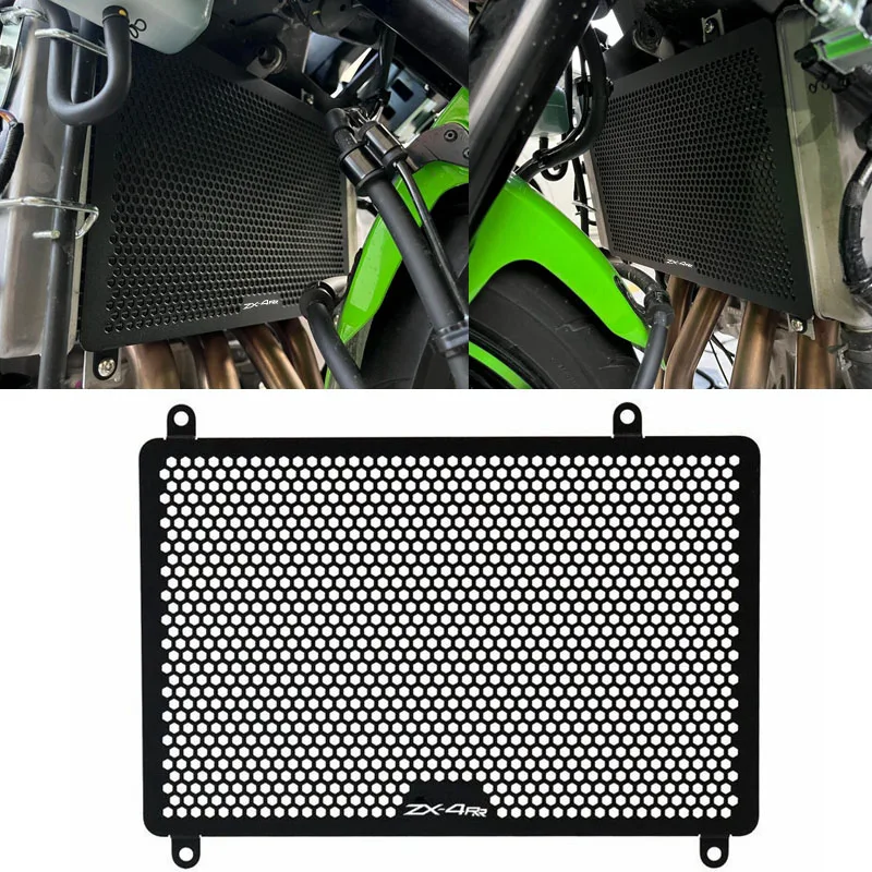 

Motorcycle Radiator Grille Guard Cover Protection Fit For ZX-4R ZX-4RR ZX-25R ZX4R ZX4RR ZX25R