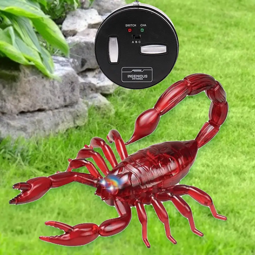 RC Remote Control Scorpion Toy Children\'s  Scary Tricky Toys