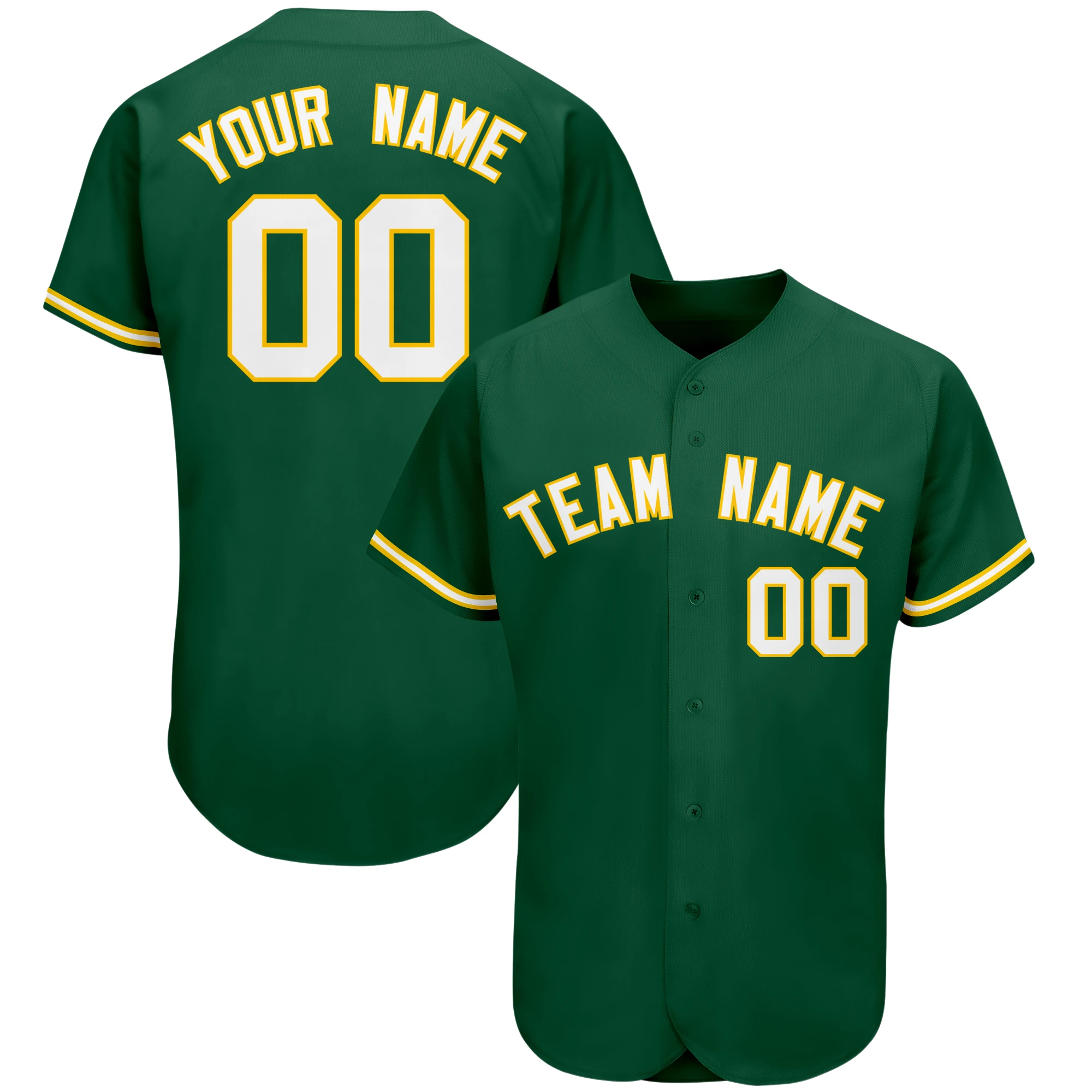 

Custom Baseball Jersey Personalized Printed Team Name/Numbers for Men/Kids Full Button Tee Shirts Playing Party/Game Best Gift