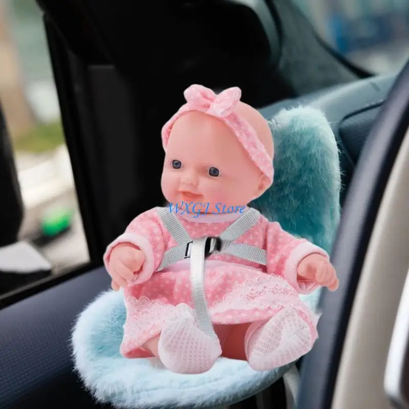 

37JE Stylish Auto Vent Decoration & Seats Support Leg Plush Car Seats Vent Decoration for Enhances Interior Comfort & Appeal