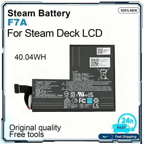 New F7A F7G Handheld Gaming Console Battery For Valve Steam Deck LCD…