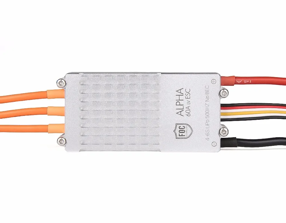 Alpha 60A 6S FOC Brushless ESC High Efficiency Motor Speed Controller Multi Protection for UAV Drone