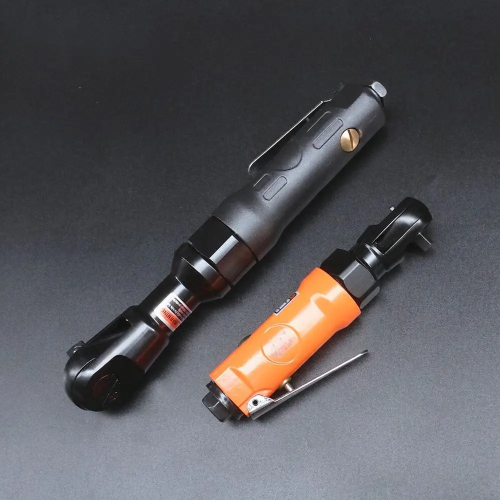 Efficient Air Ratchet Wrench 1/2 Inch Drive 90 Degree Right Angle Pneumatic Tool For Mechanical Assembly Maintenance
