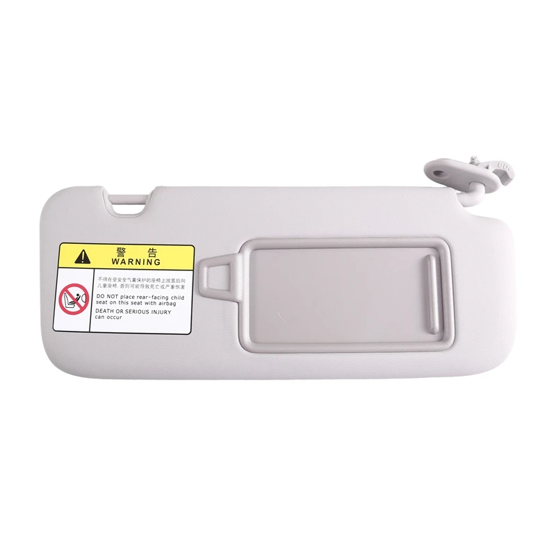 Super Sale Right Sun Visor Sunvisor Gray 85220-Q8100WK 85220-Q8100 for Kia K3 / Forte / Cerato 2019-2023 R