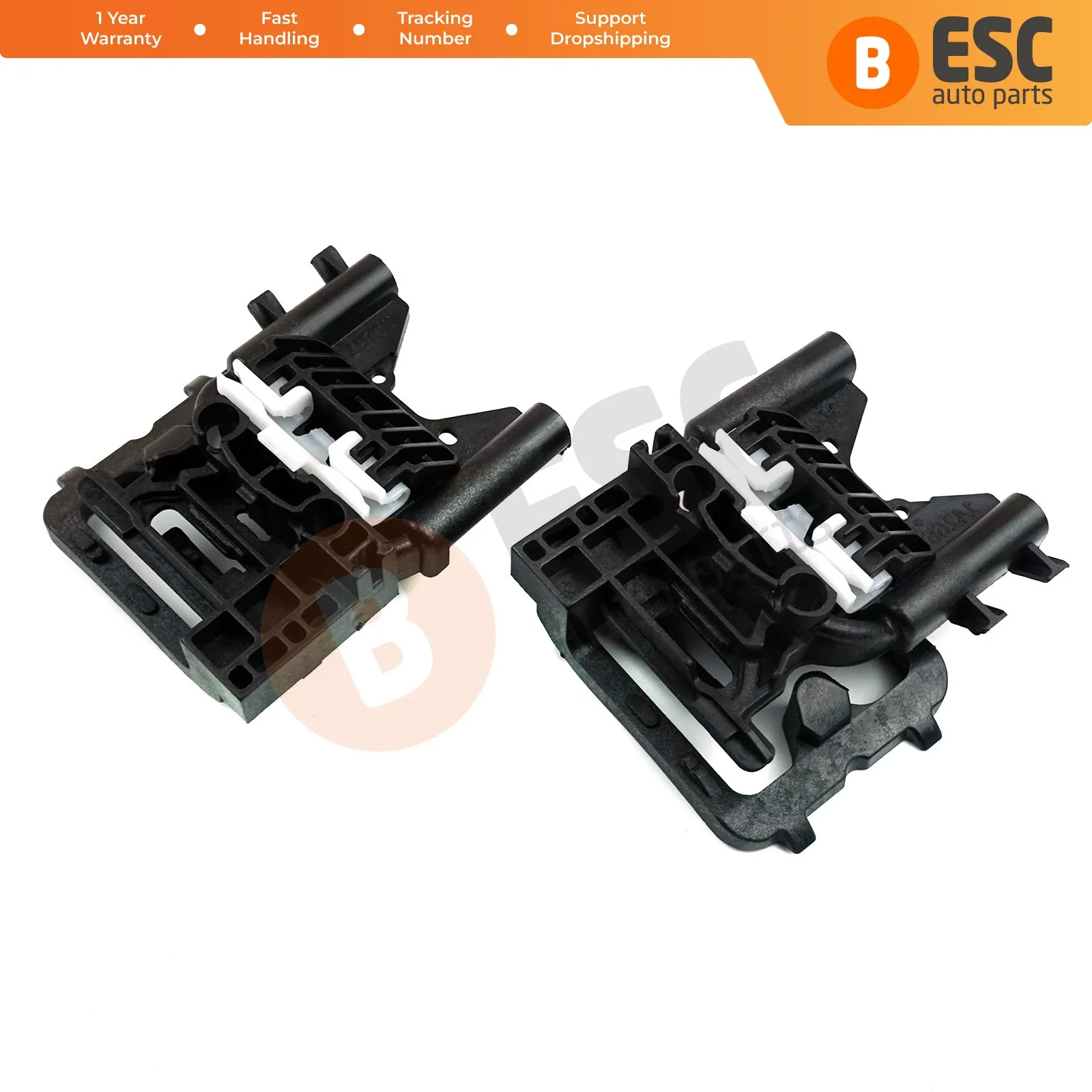 For Range Rover L405 V1EWR5419 Window Lifter Regulator Clips Bracket Set Front or Rear Left or R CK52-23201-AK CK52-27001-AE