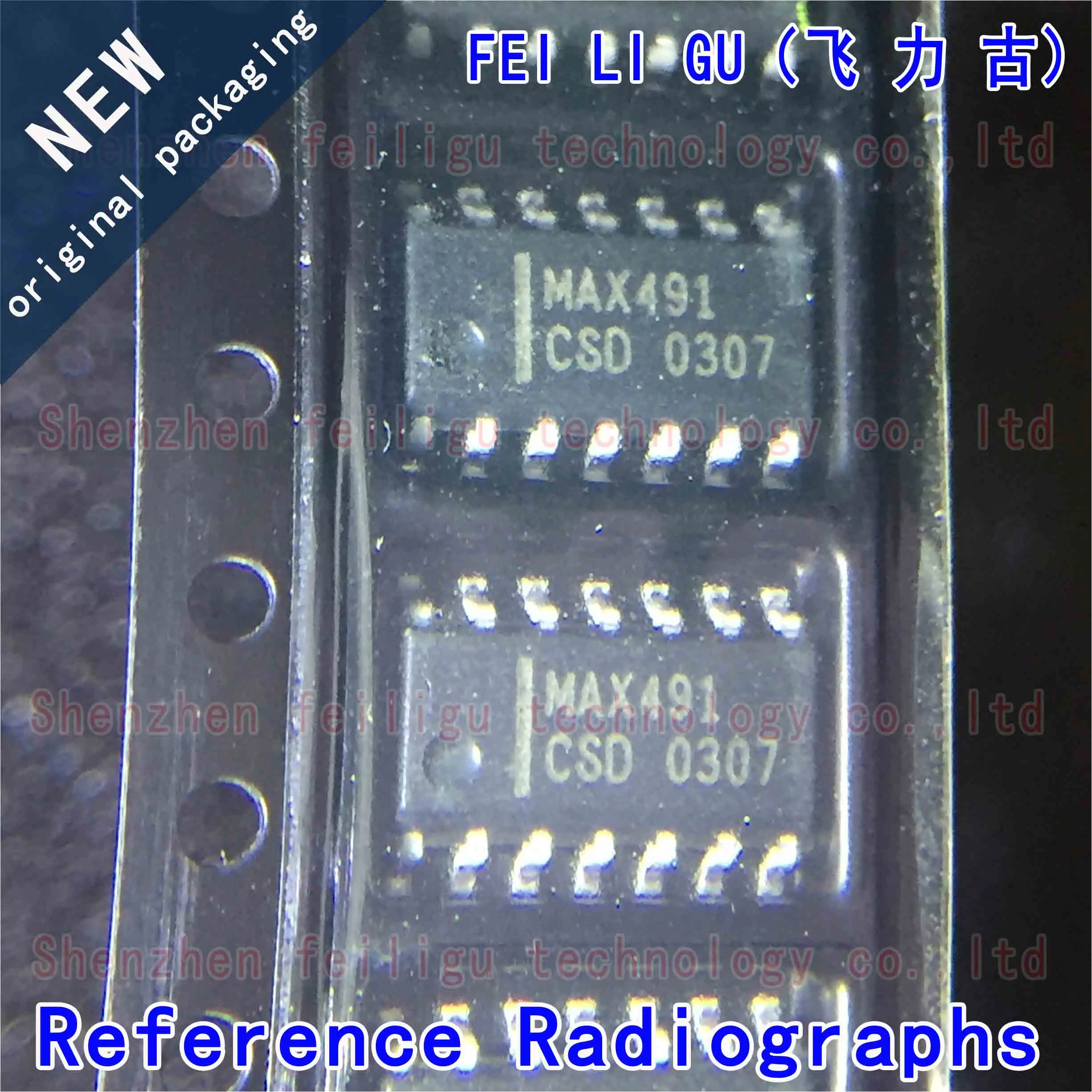 1~30PCS 100% New original MAX491CSD+T MAX491CSD MAX491 Package:SOP14 Transceiver RS-485/RS-422 Chip