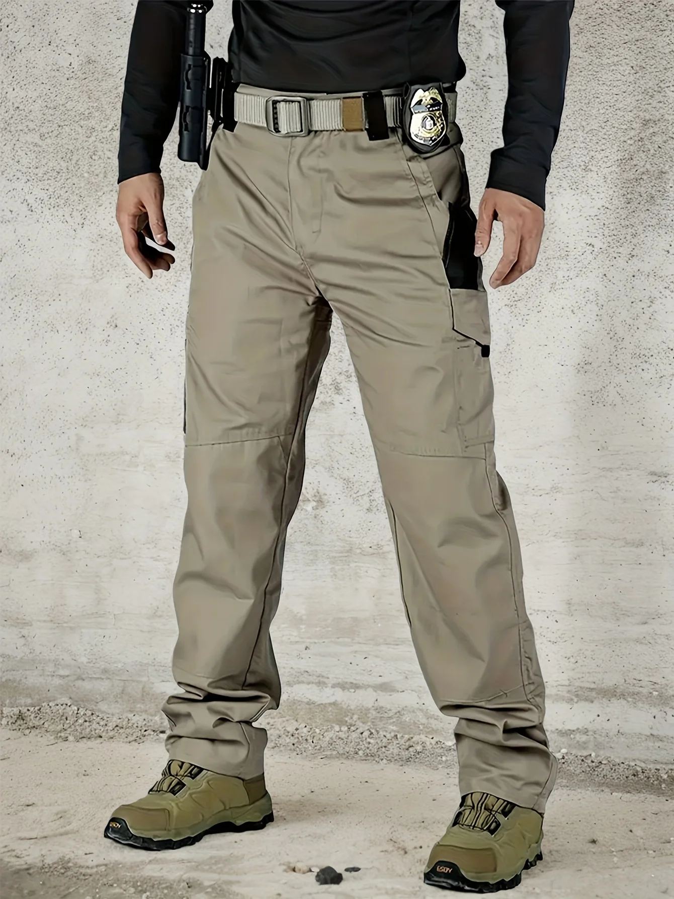 Men's Tactical Cargo Pants Plus Size High Quality Outdoor Casual Sports Pant Hiking Fishing Waterproof Multi-pocket Men Trousers
