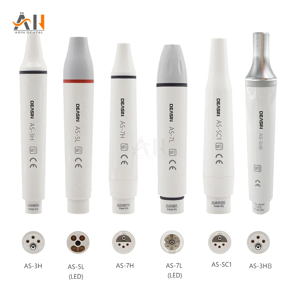 

Dental Scaler Handpiece Ultrasonic Piezo HD-7H/HW-3H LED Fit for SATELEC DTE WOODPECKER EMS VRN Original Handle