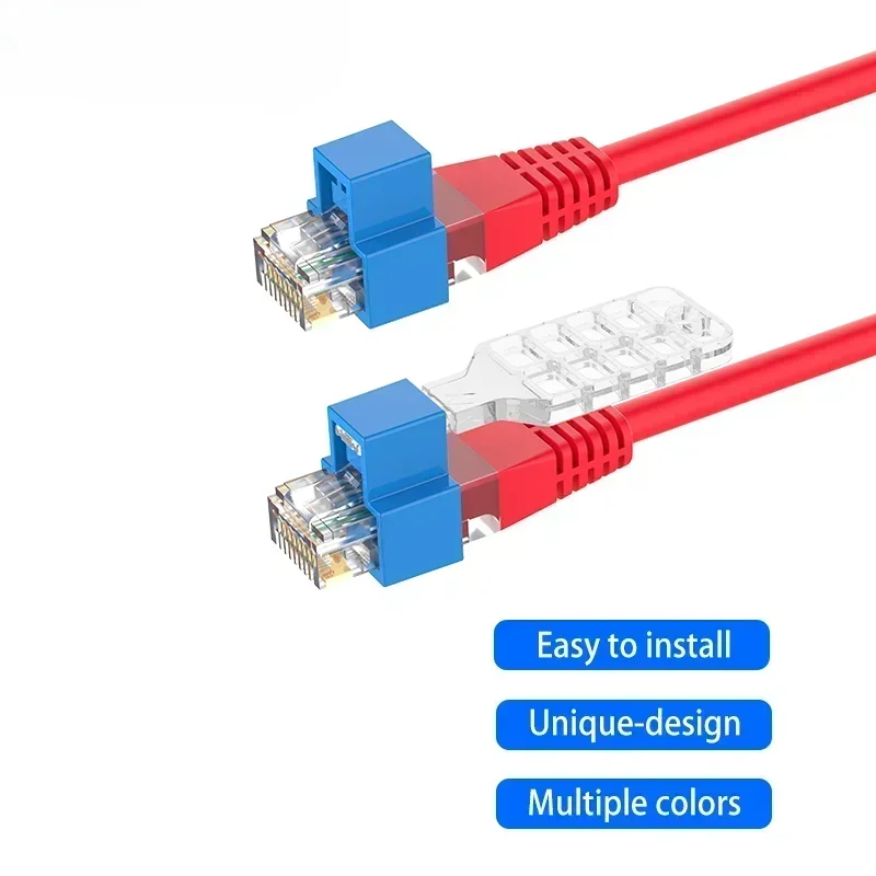 Clipes de travamento rj45, trava de segurança de cabo de remendo rj45, fechaduras de cabo ethernet, bloqueio de plugue rj45 no dispositivo/pequim, china/abs/100 peças