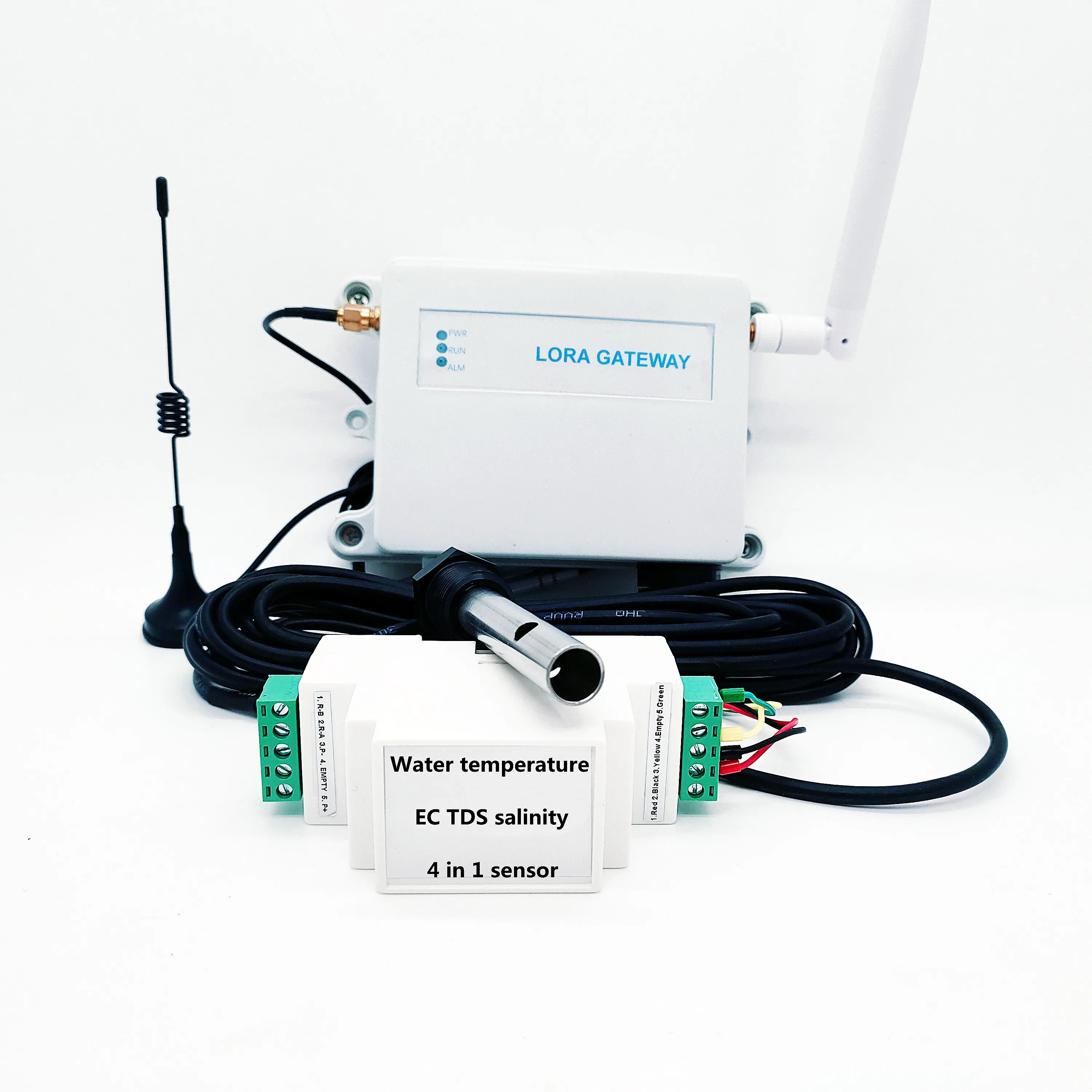 4-20mA 0-5V 0-10V RS485 MODBUS DIGITAL OUTPUT LORA LORAWAN SLIDEWAY INSTALLED WATER EC SENSOR