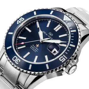 Givota männliche Uhrenuhr für Männer 200 m Tauchgeschäft Dwater Proof Water Fashion Watch Automatic Ocean Star 816.523 8 Hauptverkaufswache Seagull - №6