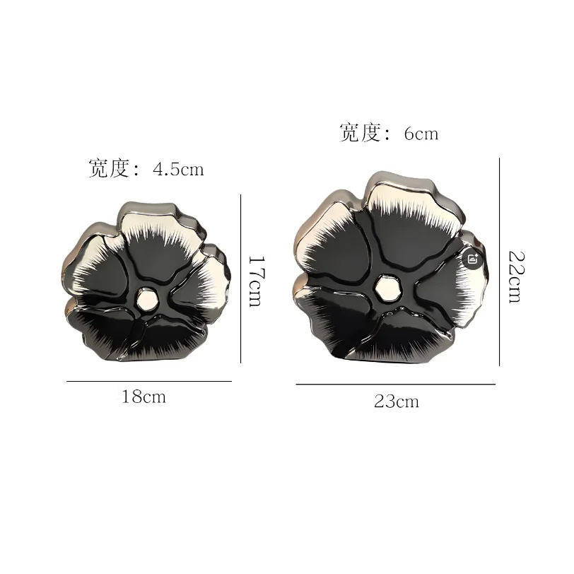 Advanced ceramic ornaments Wabi Sabi style living room foyer TV cabinet decoration, light luxury high-end decoration
