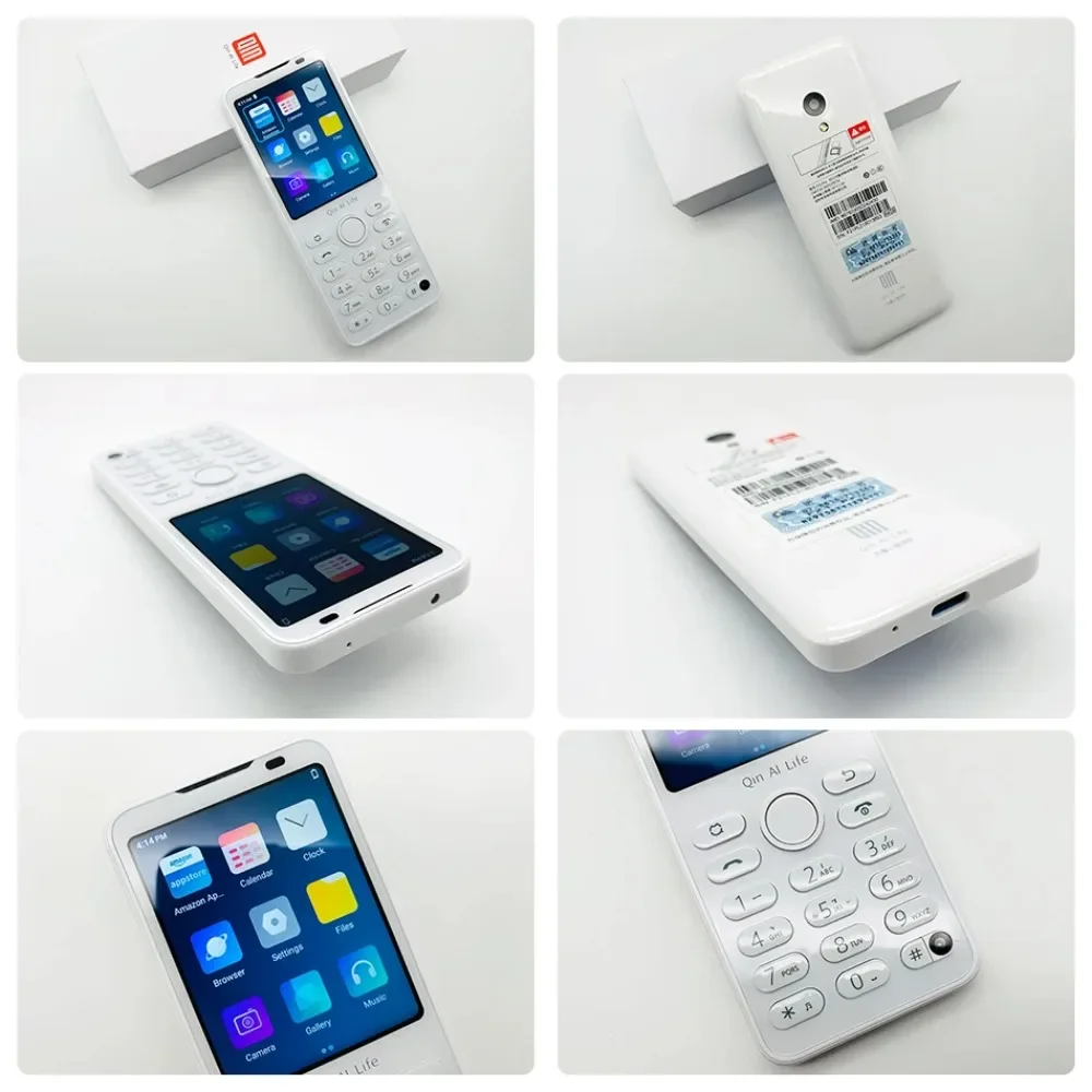 Qin F21 Pro 4G Smart Touch Screen Phone Android11 3GB+32GB BT5.0 2120mAh Battery 5MP Support Google Global Version-Mobile Phone