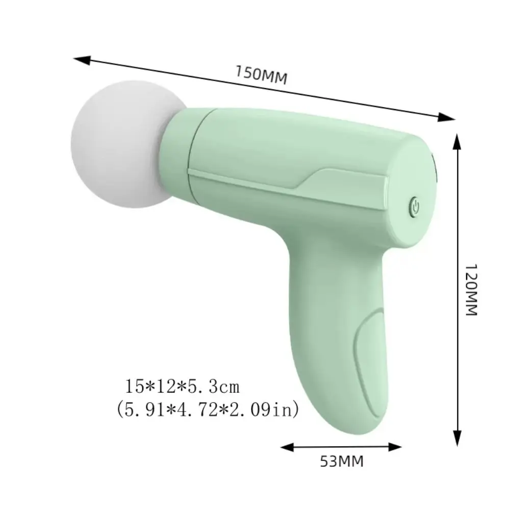 Electric Deep Tissue Massager 3 Levels Adjustable Mini Electric Fascia Massager Portable Handheld Deep Tissue Massagegun Men