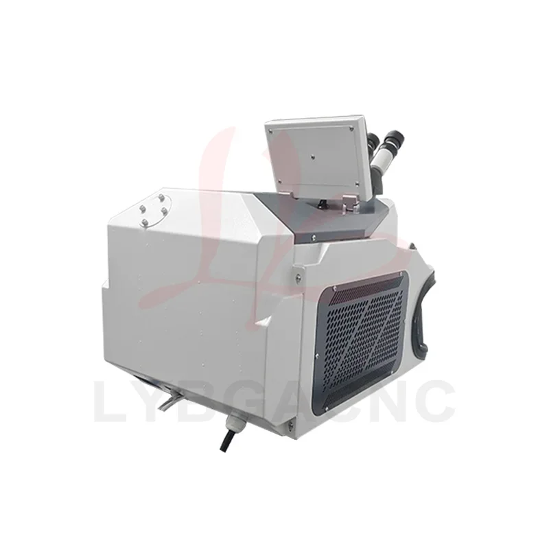 LY YAG Laser 200W Mini Touch Screen Control Jewelry Spot Welding Machine Micro Laser Soldering With HD CCD Microscope