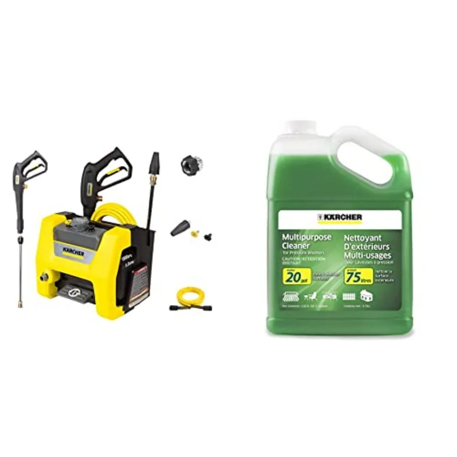 

K1800PS Cube 1800 PSI 1.2 GPM TruPressure Electric Pressure Washer - 2250 Max PSI Power Washer and Pressure Washer Multi-Purpos