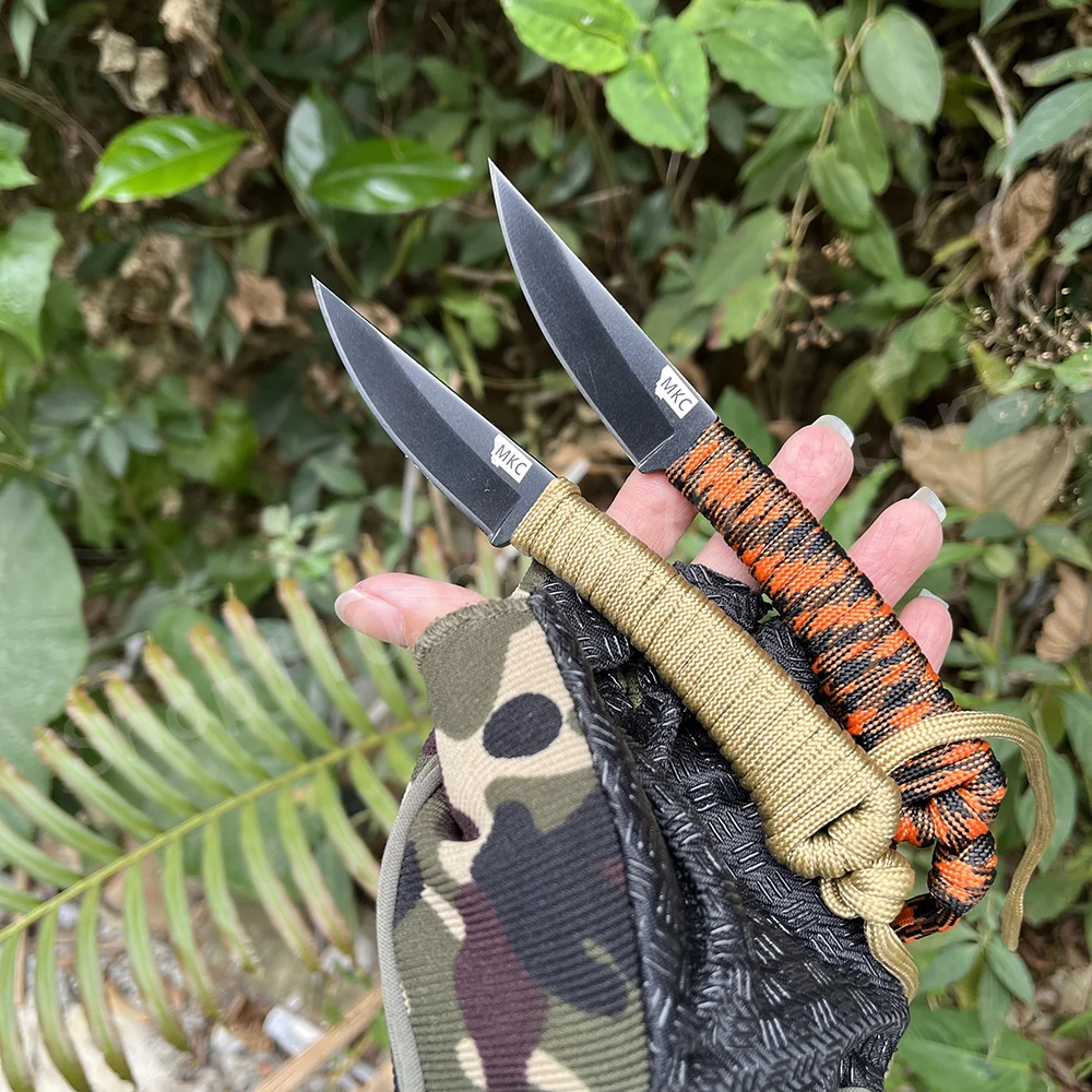 มีดพกพา MK.C ใบมีดตรงขนาดเล็ก  - Bushcraft Knife Fixed บทวิจารณ์และราคา