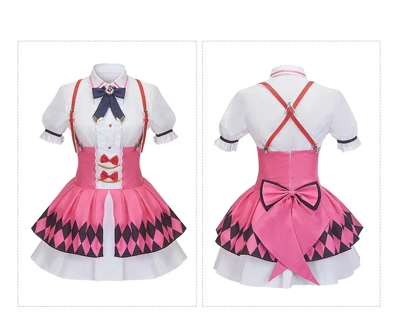 Anime Umamusume: Pretty Derby Smart Falcon Cosplay Costumes Special Week COS  Suspender Skirt Blouse For Women Girls Halloween