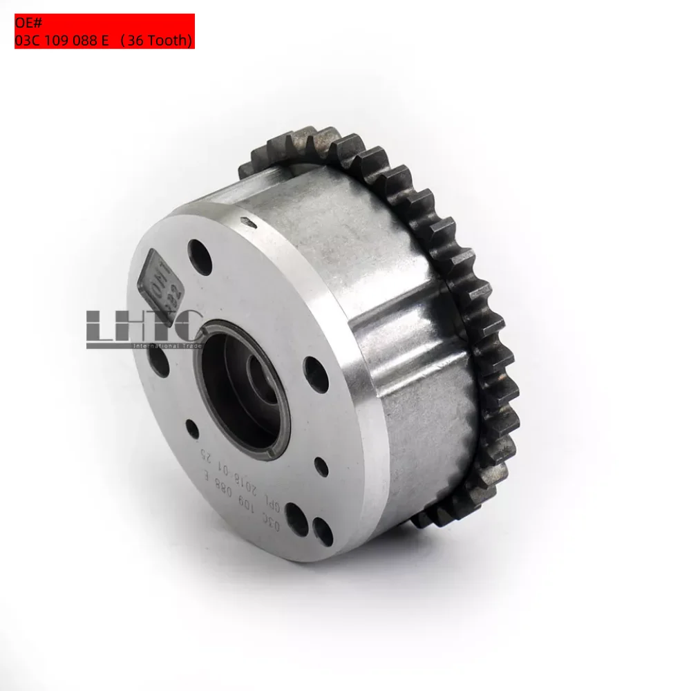 

Camshaft Timing Adjuster VVT Unit For VW Golf Passat AUDI A1 A3 SKODA 1.4 TFSI OE# 03C 109 088 E （36 Tooth)