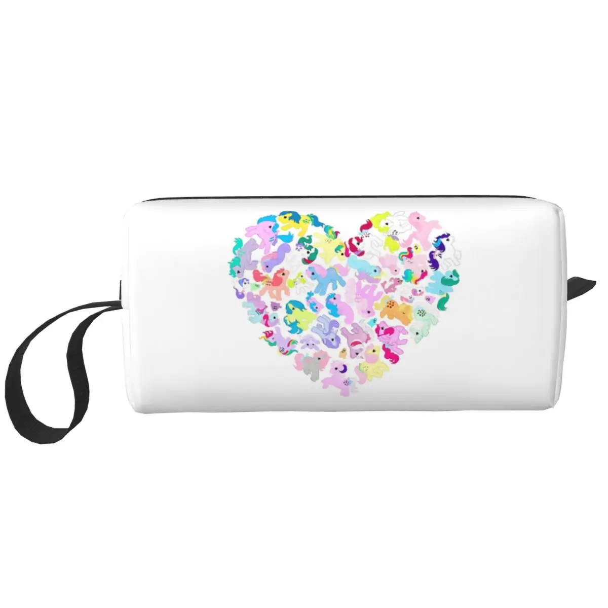 

My Little Pony I Heart MLP Makeup Bags Men Cosmetic Bag Fashion Outdoor Makeup Organizer Case