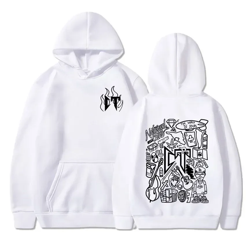 y2k Hoodie Men Women Fashion Retro Hooded Sweatshirt Hip Hop Gothic Pullover Streetwear Men's Sweatshirt