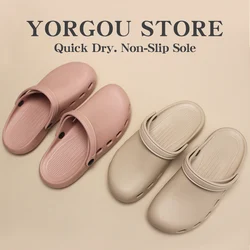 Nurse Scrub Clogs Pet Hospital Working Shoes Unisex Doctor Shoes Healthcare Service Scrub Slippers Breathable Garden Sandols X07