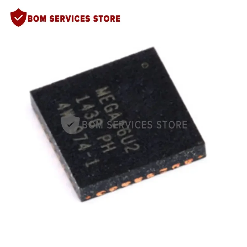 تسليم سريع 10 قطعة ATMEGA16U2-MU EEPROM IC في الأوراق المالية