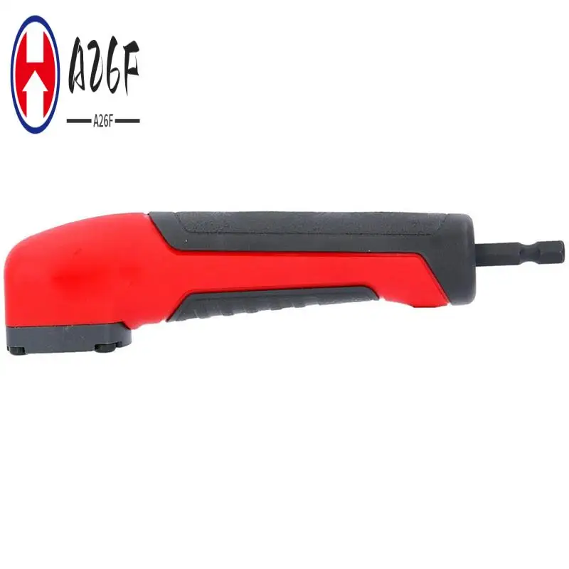 

A26F-1/4 дюйма, сверло с шестигранным ключом, 90-градусный угловой удлинитель, ультратонкий и многофункциональный, мощный угол