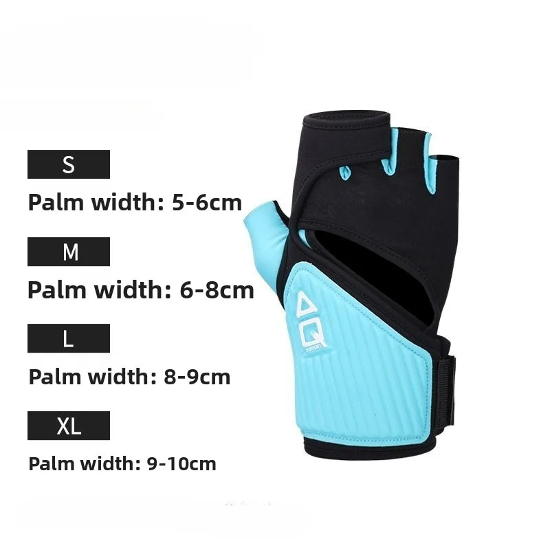 

Genuine Professional Sports Fitness Half Finger Wrist Guard ST, Equipment Non-slip Cycling Training Gloves