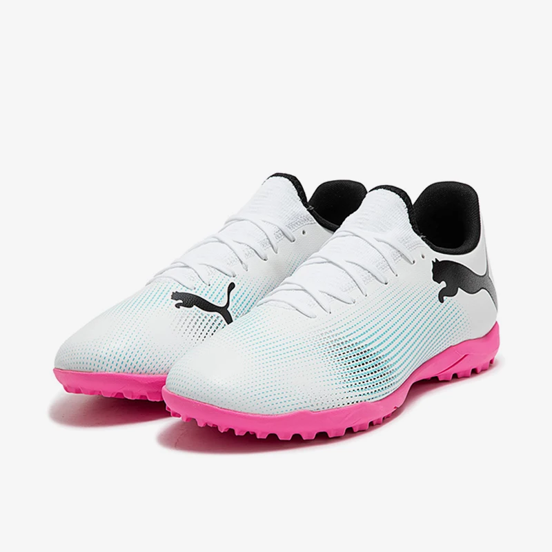 Puma genuine FUTURE 7 men's durable, cushioned, breathable sports football shoes 107726-01